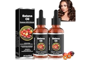 HEYZEIBO 2PC Batana Öl für Haare, Bio Batana Öl für Haarwachstum, Bio Batana Öl für Haare, Batana Oil Organic for Growth Hair, verbessert die Ausstrahlung von Haar