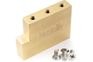 Musiclily Ultra 42mm Mässing Tremolo Block för Floyd Rose Tremolo Elgitarr
