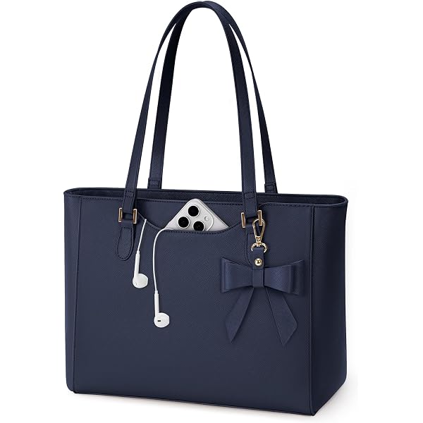 Sac à Main Femme Bandoulière Miss Lulu - Tri-coloré PU - 23x28x11 Cm - Multifonctionnel Travail/voyage - 8