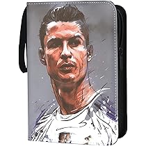 Fußball-Sammelalbum Mit Reißverschluss - 400 Karten Platz Für Jugendliche