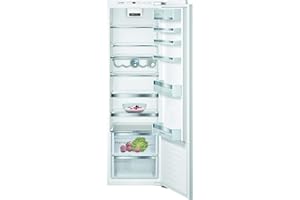 BOSCH HAUSGERÄTE Bosch KIR81AFE0 Serie 6 Réfrigérateur encastrable, 177,5 x 56 cm, 319 L, charnière plate, fabriqué en Allemagne, VitaFresh plus 2 x fraîcheur plus longue, éclairage LED uniforme