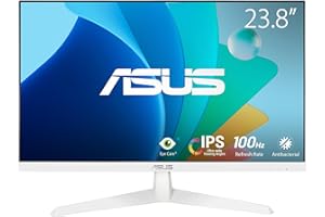 ASUS Eye Care VY249HF-W - 24-calowy monitor Full HD - 100 Hz, 1 ms MPRT, AdaptiveSync - panel IPS, Vesa 100 x 100, 16:9, 1920 x 1080, HDMI, biały