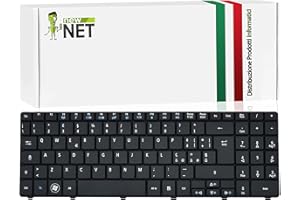 NEW NET NewNet Keyboards - Tastiera Italiana Compatibile per Notebook Acer Aspire 5516 5517 5241 5332 5532 5534 5541 5541G 5732 5732Z 5732ZG 5734 5734Z 7315 7715G 7715Z 7732 Olivetti Olibook S1500 S1530