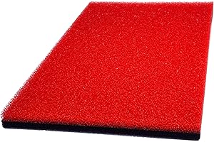 cyclingcolors Universal Luftfiltermatte Schaumstoff Doppelte Dichte (30PPI + 60PPI) 300x210mm Foam Filter Einlage Auto Motorrad Moped Mofa Rasenmäher