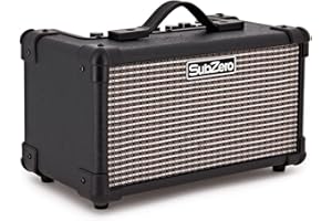SubZero Amplificador modelador de 15W para Guitarra eléctrica con Bluetooth