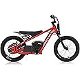 TG Top Gear 75 24V Battery Operated Motor Bike, Rechargeable Electric Ride-On Bike for Toddlers and Adults Above 6+ (Semi Assembled (Box), Red)