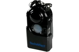 TECHAFFECT Portable Alarm And Panic Alarm - Dual Personal Alarms for Women and Travel Alarm - Self Defense Keychain and Door Alarm