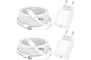 AILAWUU iPhone Ladekabel, [MFi-Zertifiziert] 2er-Pack iPhone Ladegerät Apple Ladekabel mit 2M&3M USB-C-auf-Lightning-Kabel für iPhone 14 13 12 11 Pro Max XS XR X 8 7 6 Plus 5 iPad