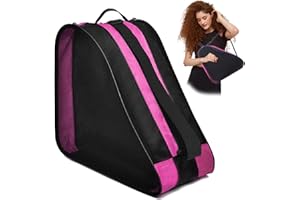 BAISHUWU Sac pour Patin à Roulette, Rangement Patin a roulettes, avec Bandoulière Réglable, Oxford Roller Sac de Rangement, Réglable Skate Bag pour Femmes Hommes