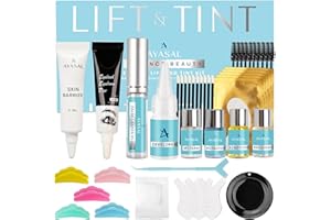 AYASAL Lash Lift Kit and Tint Kit, Eyelash Lift Kit, Easy Eyelash Perm Kit for Beginner, with Detailed Instruction, Achieve Salon Result at Home