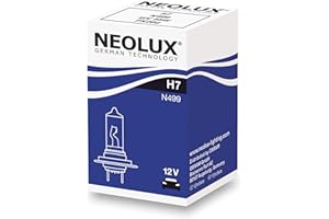 NEOLUX Standard H7, Halogen Headlight Cars and Motorcycles, N499, 12V, 55W, Folding Box (1 Bulb), Yellow