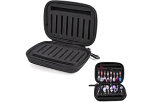 Ksvaye Aufbewahrungstasche für Angelköder, Angelköder Box Eva+ Schwamm Angel Boxen für Angelköder Set, Fishing Lures, Raubfisch Köder Set,Kunstköder Set Karpfenangeln