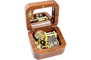 Sinzyo Howl's Moving Castle-Merry Go Round of Life Pozytywka drewniana Boże Narodzenie Walentynki Prezent urodzinowy (Notacja muzyczna pudełko Drzewo różane)