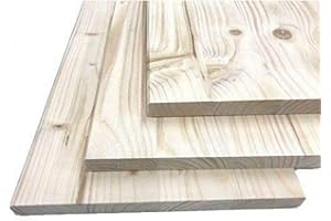 Sticker Design Shop Leimholzplatten Leimholzplatte Leimholz Fichte 18mm Verschiedene Größen (400x800mm 63,76€/qm)