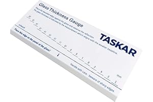 Taskar Herramienta de medición de espesor de vidrio de 2 mm a 25 mm utiliza reflexión