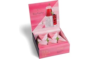 Tea Forte Tea Over Ice Blends, Blueberry Merlot, 5 unidades de infusores de té helado tamaño jarra