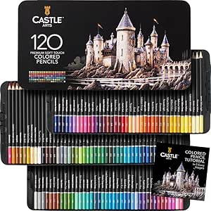 Castle Art Supplies - 120 Pencils : Amazon.de: Stationery ...