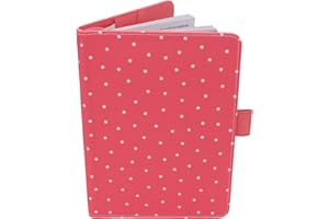 OXROSE Porta Libretto Sanitario Rosa Per Neonati - Formato A5 15x20 Cm - Alette Per Riporre Prescrizioni y Documenti