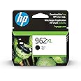 HP Original 962XL Black High-yield Ink Cartridge | Works with OfficeJet 9010 Series, OfficeJet Pro 9010, 9020 Series | Eligible for Instant Ink | 3JA03AN