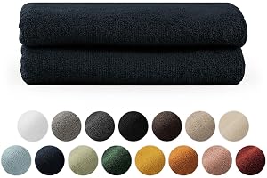 Blumtal - Mörkblå handtorkare - set om 2 - bomullshandduk - handduk 50 x 100 - Oeko-TEX® certifierad