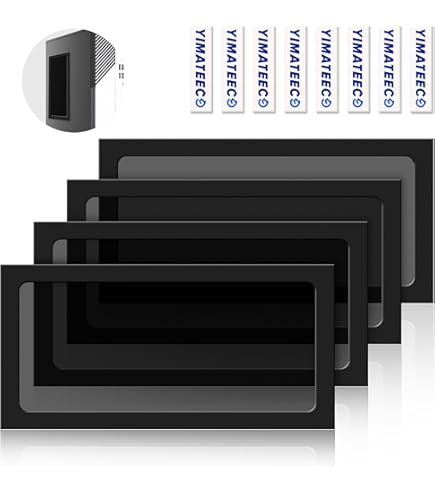 4'lü Paket] 280 x 140 mm PC Kasası-Toz Filtre, Manyetik Çerçeve