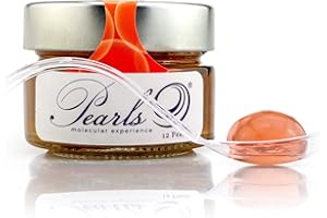 PEARLS MOLECULAR EXPERIENCE 12 Pearls Sex on the Beach - Esferificaciones Premium listas para consumir (12 unidades). La vanguardia de la Gastronomía Gourmet en su mesa, la Coctelería Molecular. Productos Gourmet 2.0.