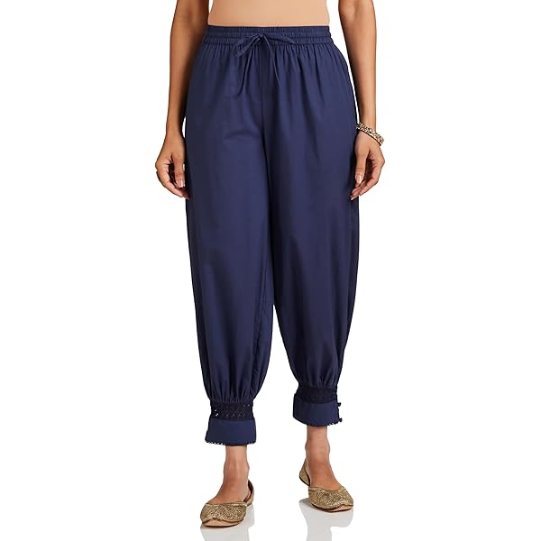 Buy Ubersweet® Crochet Pants, High Waist Casual Hollow Drawstring