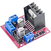 AZDelivery Dual H Bridge DC Stepper Motor Driver Controller Board Modul AZ-L298N | für Arduino smart car robot | Logische Spa