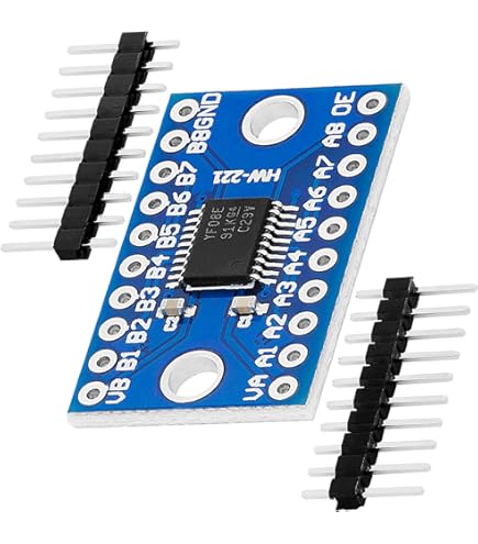 5-Pack 8-Channel Logic Level Converter - Bidirectional 1.8V-6V For Raspberry Pi