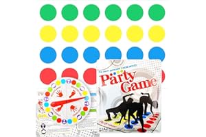 HONGECB Juego de Piso Familiar Tapete de Juego, Divertido Juego de Enredos Familiar, Juego de Habilidad para Niños y Adultos, Juegos de Suelo Gaming Familiar, Moves Mat Junta Game, para Niños yAdultos