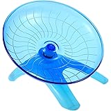 Balacoo Hamster Flying Saucer Exercise Wheel Silent Plastic Running Wheel Playing Toy for Gerbils Squirrels Guinea Pig Hamste