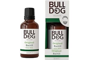 ‎BULLDOG BULLDOG - Bartpflege für Männer | Original Bartöl | für einen weichen & gepflegten Bart | 30ml