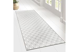 ‎CASA PURA casa pura Teppichläufer mit Muster - maßgefertigter Teppich Läufer für Küche, Flur & Wohnraum - Bray (80 x 250 cm)