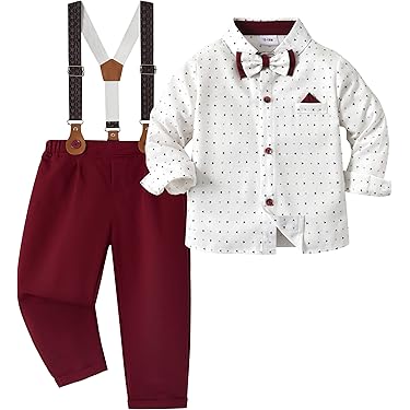 Yubenhong Baby Jogginganzug 2-teilig - Sweatshirt & Hose Set Für Jungen