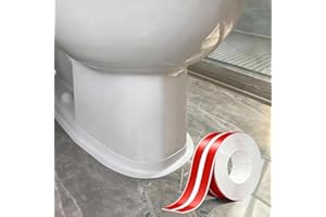 TATUNER Nastro Sigillante Impermeabile, Nastro Autoadesivo in PVC, Striscia di Tenuta per Bordo, Sanitari, Piatto Doccia, Vasca da Bagno, Toilette, Cucina, Un totale di 4m