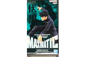 BANDAI - Banpresto BP19157 Figura de Accion Megumi Fushiguro I Jujutsu Kaisen, Maximatic, 13 cm, Multicolor