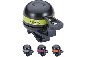 BBB Cycling Bike Handlebar Bell for Mountain Road and Racing Bikes EasyFit Deluxe BBB-14