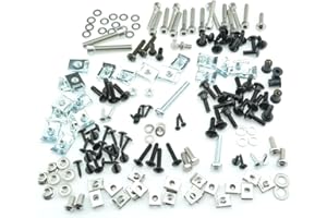 Tech-Parts-Koeln Ultra Set Verkleidungsschrauben Gilera DNA 2000-2006 Schrauben Set Klemmen Clipse Muttern Vario Schrauben