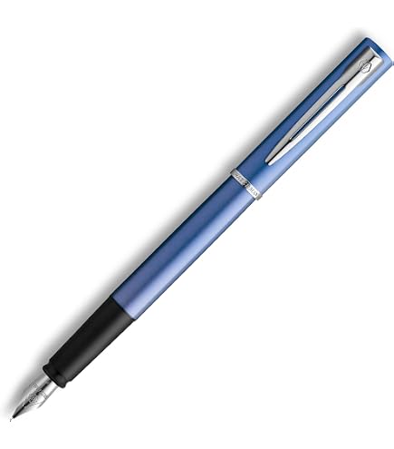 Waterman Allure Fountain Pen Red Lacquer - Fine Nib, Black Ink, Gift Boxed