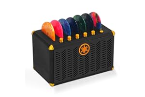 mimzemamz Porta Plettri, Cassa Astuccio per Plettro con 7 Plettri Chitarra in Celluloid, Set Scatola Porta Plettri per Chitarristi e Appassionati di Musica