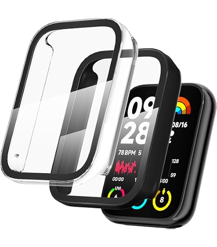 Pellicola Protettiva Vetro Temperato Per Xiaomi Smart Band 8 Pro – 3 Pezzi HD Chiaro, Anti-Graffio 9H, Anti-Impronta - 3