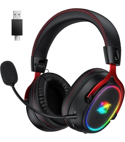 ASUS ROG Cetra 90YH03G1-B5UA00 - Auriculares Inalámbricos Con Cancelación De Ruido Para Juegos, Bluetooth Negro De 5.0 A 4.5 Horas De Duración De La Batería/17 Horas En Total Con Funda De Carga