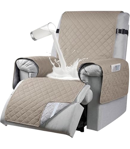 CYCMACO Waterdichte Hoes Voor Fauteuil Groot 1 Plaats, Universeel, Antislip Stoelbekleding, Hoes Voor Relaxstoel, Stoelbeschermer Voor Televisiestoel, Vuilafstotend, Krasbestendig, Kaki CYCMACO Waterdichte Hoes Voor Fauteuil Groot 1 Plaats, Universeel, Antislip Stoelbekleding, Hoes Voor Relaxstoel, Stoelbeschermer Voor Televisiestoel, Vuilafstotend, Krasbestendig, Kaki