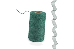 NAEEM SONS 70m Garden Twine String Rope for Wrapping and Gardening Green Twine String for Climbing Plants Crafting & DIY Projects (pack of 1)