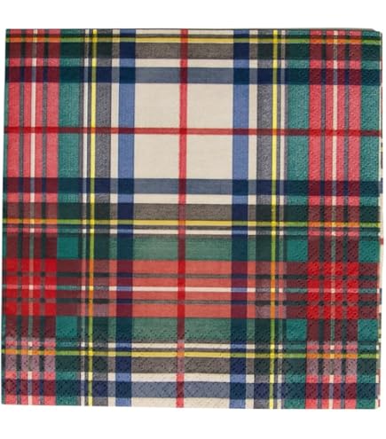 Serviette de bar drapeau écossais
