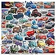 50 Pcs Cars Stickers for Laptop, Bumper, Skateboard, Water Bottles, Computer, Phone, Guitar, Cartoon Stickers for Kids Teens Adult