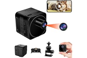 SecuraLen Telecamera Spia WiFi, 4K UHD Telecamera Nascosta, Lente Sporgente Microcamera Spia Nascosta con Visione Notturna & Rilevamento Movimento per Un Utilizzo Prolungato