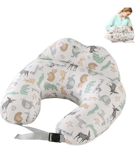 Totsy Baby Piccolo Cuscino Per Allattamento 130 Cm - Cuscino Per Allattamento Compatto Piccolo Cuscino Per Allattamento Nursing Breastfeeding Pillow Per Viaggiare Sonno Volpe In Terracotta - 10