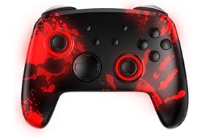 Freaks and Geeks - Wireless Bluetooth Controller for Nintendo Switch and PC Windows 10 - You died Style Horror