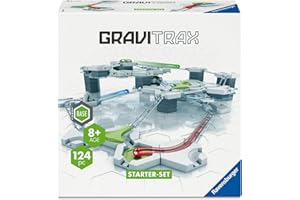 Ravensburger - Gravitrax - Starter Set 122 pièces - Circuit de Billes - Jeu de Construction créatif - Parcours de Billes à Construire - Dès 8 Ans - Version française - 22410